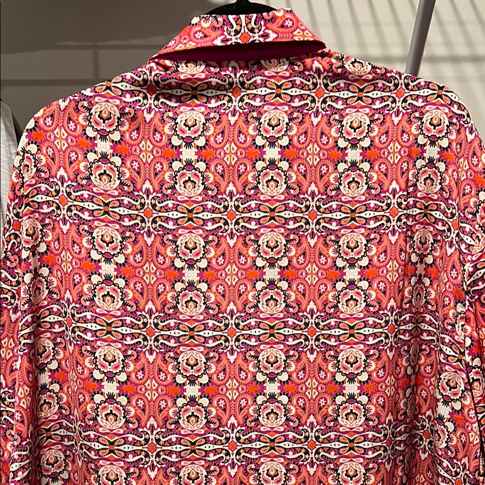 Rose & Olive Pink Patterned Men's Shirt - Picture 8 of 12